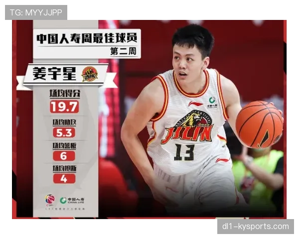 广厦胡金秋当选第三期月最佳国内球员场均18.7分6.3篮板